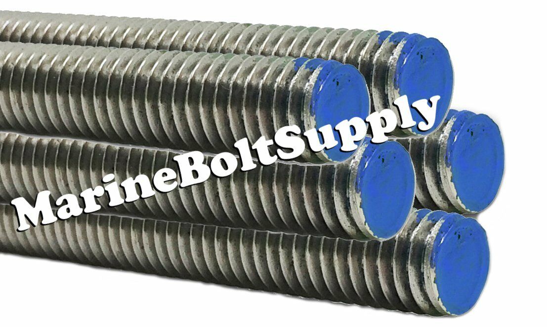 Type 18-8 Stainless Steel Threaded Rod / Stainless All Thread (3 Foot Sections)