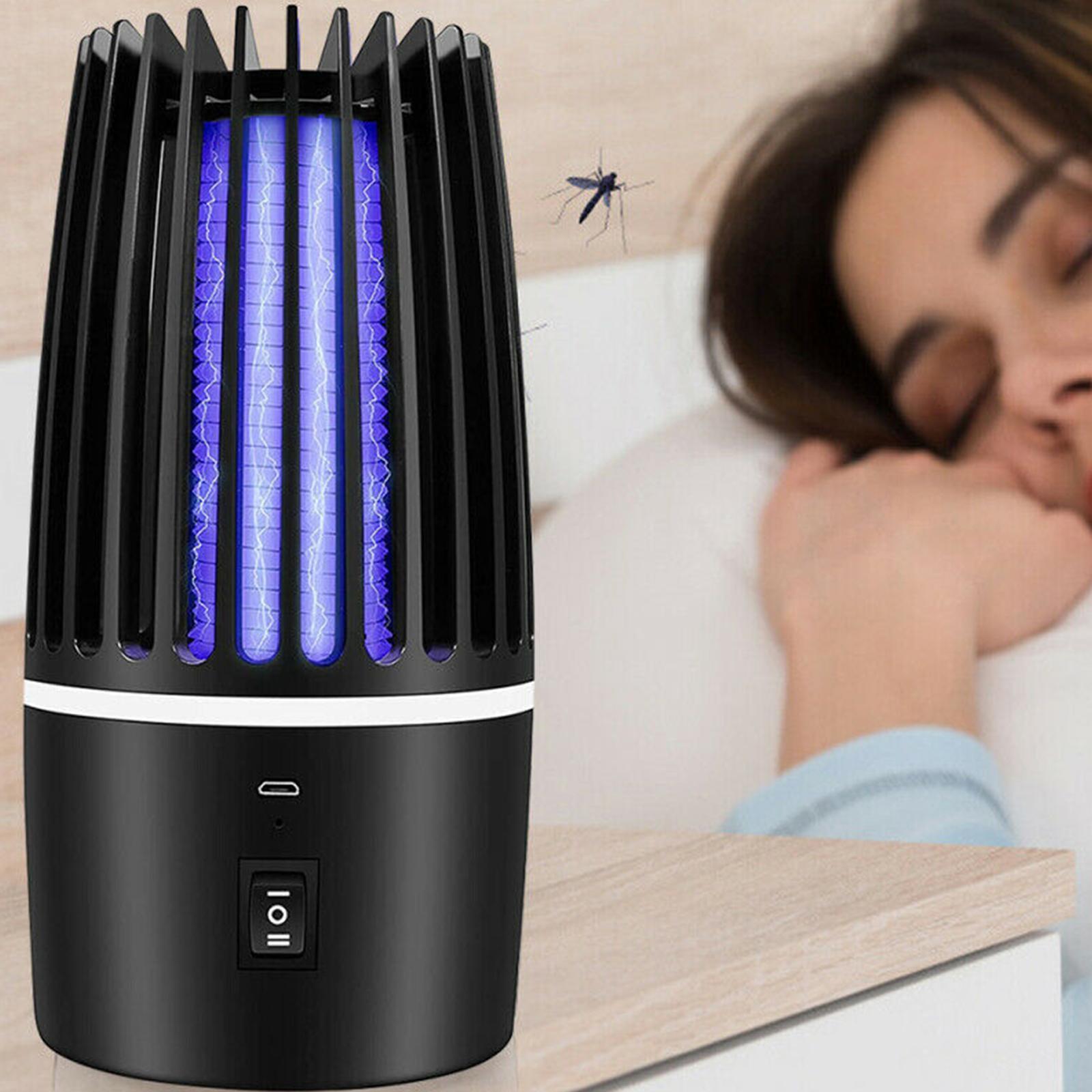 Electric Usb Insect Mosquito Killer Bug Zapper Fly Led Catcher Trap Pest T8o0