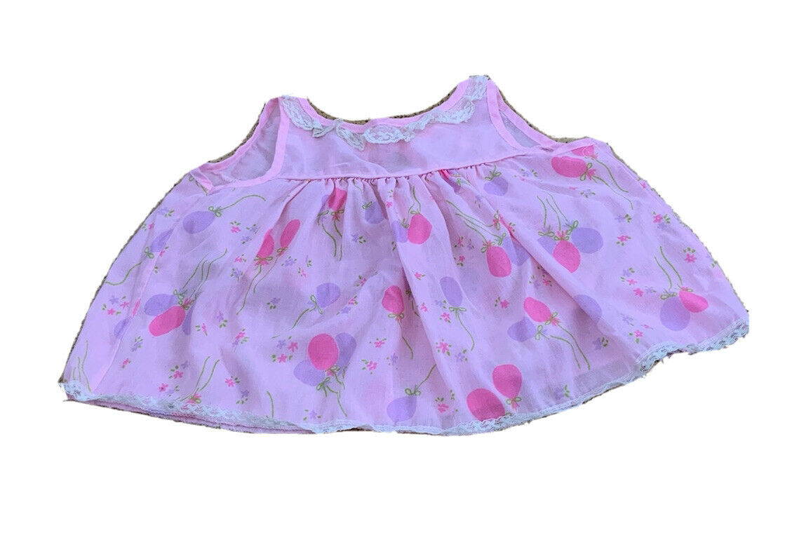 Her Majesty Baby Girl Pink Dress Balloons Size T 2