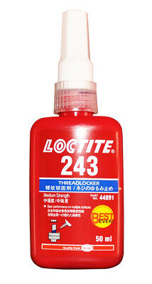 Loctite 243 Medium Strength Threadlock Best Ever Metal Adhesive 50 Ml