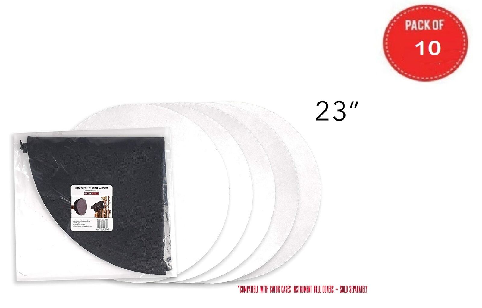10 Pack Of 23 Inch Merv 13 Filters - Gbellcvr2223bk