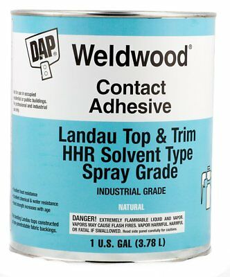 Dap 00233 Weldwood Contact Cement Landau Top & Trim Hhr Solvent Type, 1 Gallon