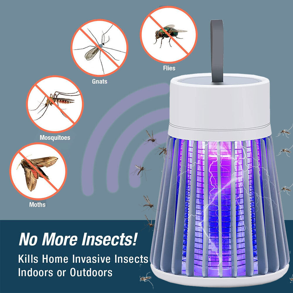10pcs Mosquito Killer Trap Electric Bug Zapper Fly Gnat Killer Lamp Pests Insect
