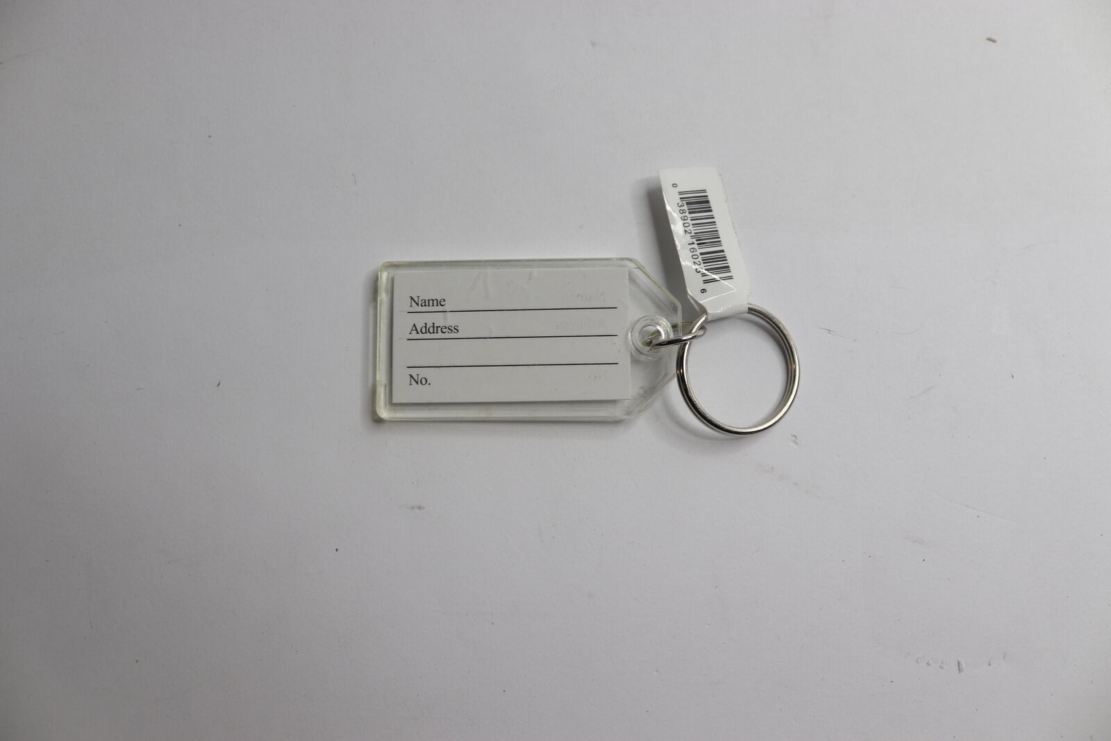 (10-pk) Hillman Labeling/id Key Ring Metal Silver 701710