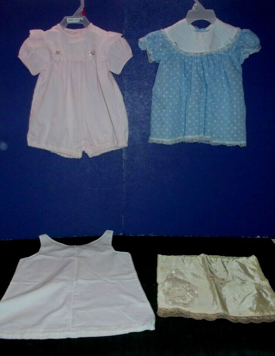 Little Girl's Vintage Clothing -slips - Dress - Romper - Full Slip & Half Slip