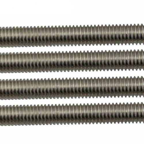 M2 M3 M4 M5 M6 M8 M10 M12 All Thread Threaded Rod Bar Studs 304 Stainless Steel