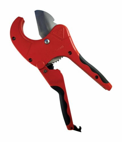 Superior Tool 37116 Red Ratcheting Pvc Pipe Cutter 2-1/2 In.