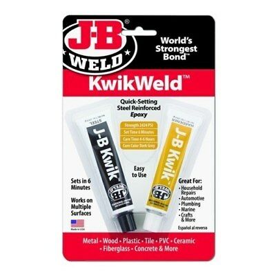 Jb Weld Kwik Bond Repair 2 Tubes #8276