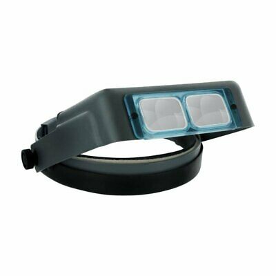 Headband Magnifier Hands Free Magnifying Glass X2 Model Op1761-04 Optivisor