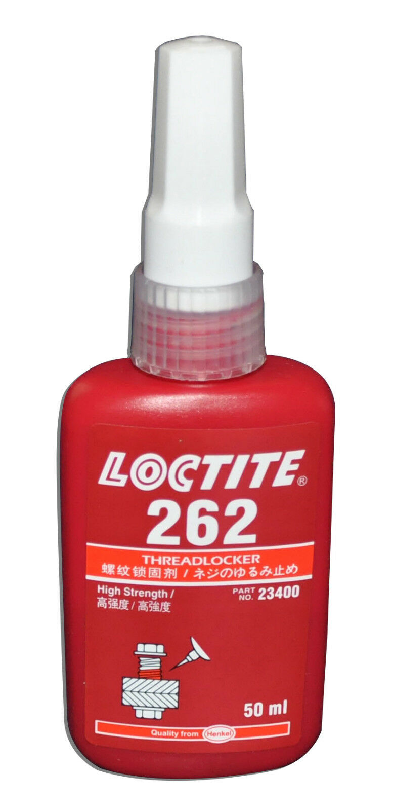 Loctite 262 High Strength Threadlocker High Strength Liquid - 50 Ml