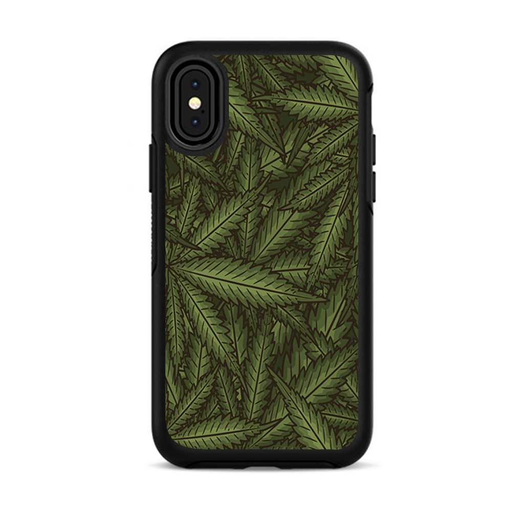 Skins For Iphone X Otterbox Defender Stickers - Gonja Leaves Pot Weed