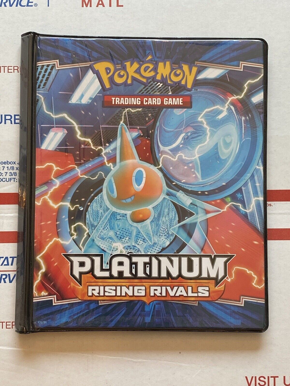 Pokemon Platinum Rising Rivals Original 4 Pocket Binder Ultra Pro 2008