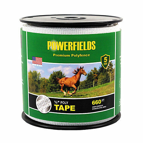 Powerfields Poly Tape 1/2 In