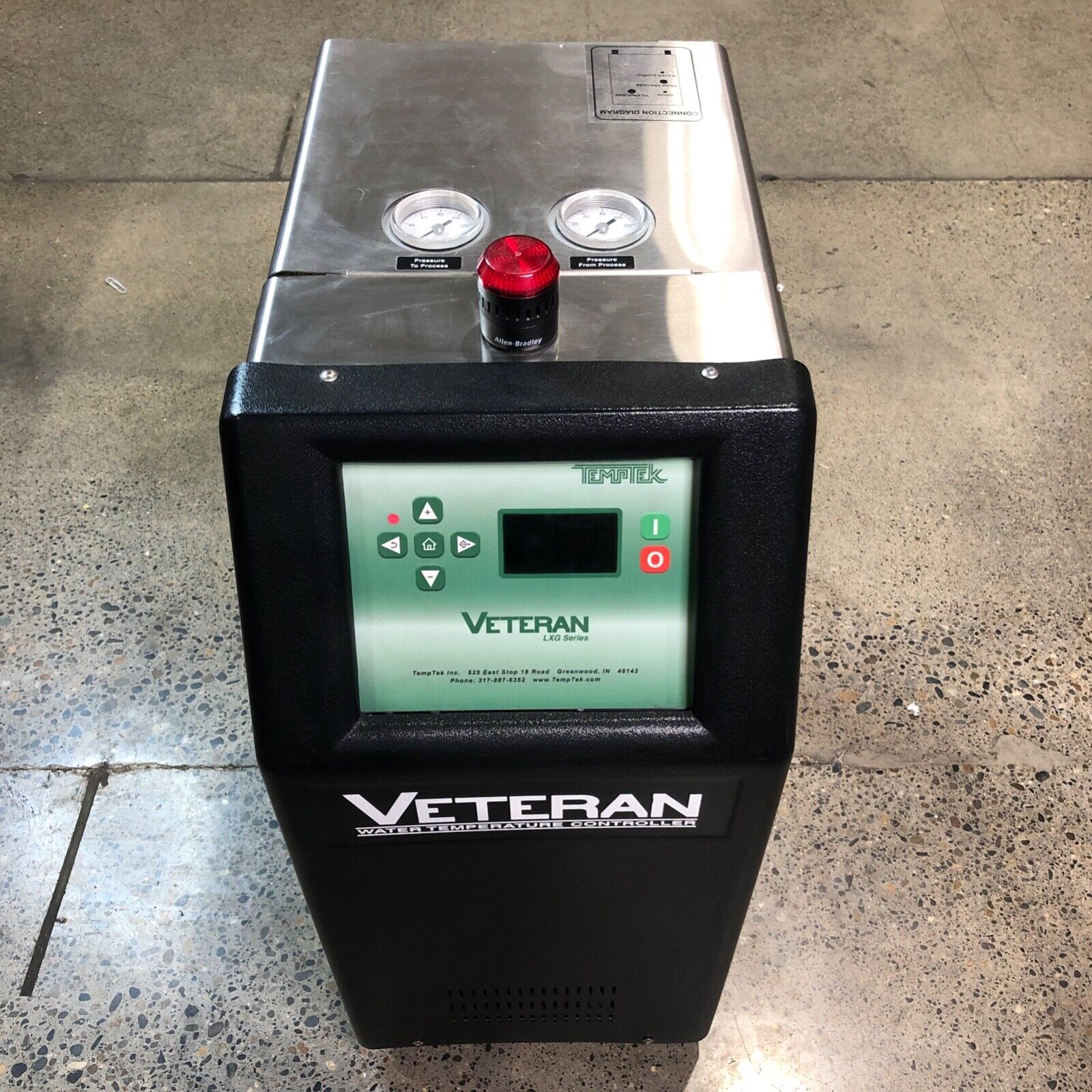 Veteran Temptek Vt-3300-lxg Water Heater Series Used As Is Untested 16kw 3hp