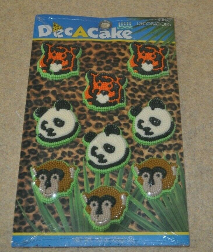 Decacake Cake/cupcake Candy Icing Cake/cupcake Decorations *animals