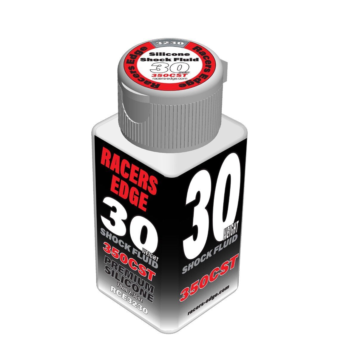 Racers Edge Rce3230 30 Weight 350cst 70ml 2.36oz Pure Silicone Shock Oil
