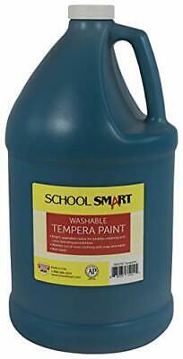 School Smart Washable Tempera Paint Gallon Turquoise