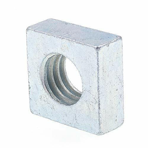 -line 9192657 Square Nuts 3/8 In-16 Zinc Plated Steel 25-pack